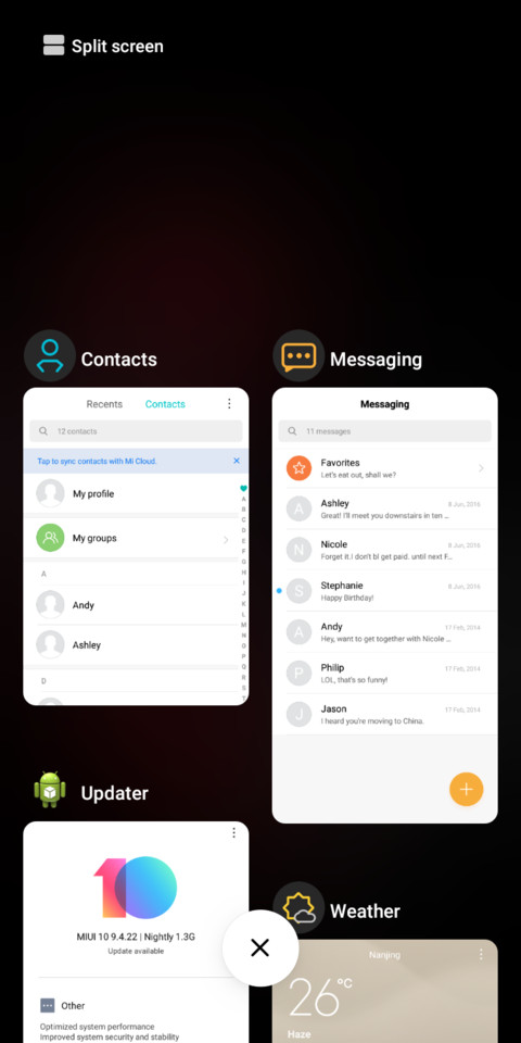 MiniM screenshot