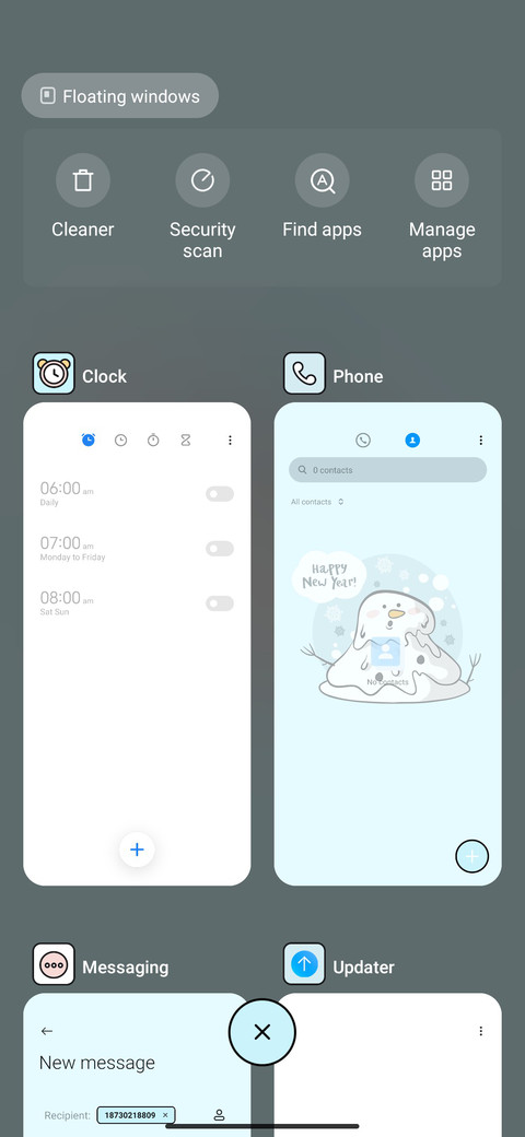 Cute Snowman screenshot