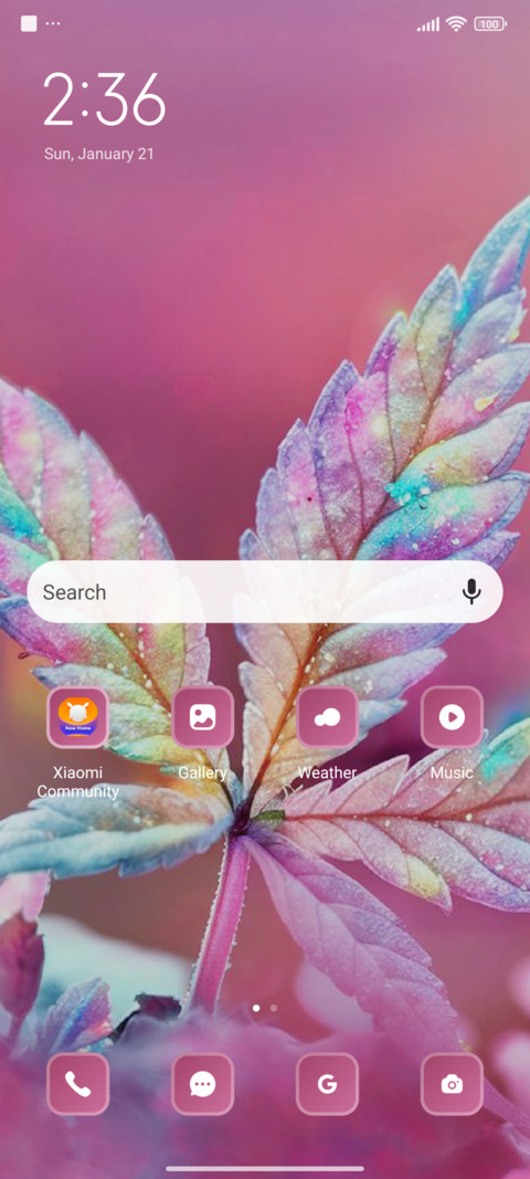 Pink Flower screenshot