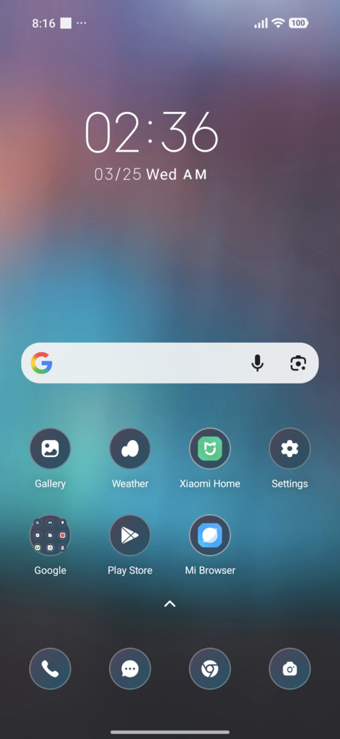 Blur screenshot