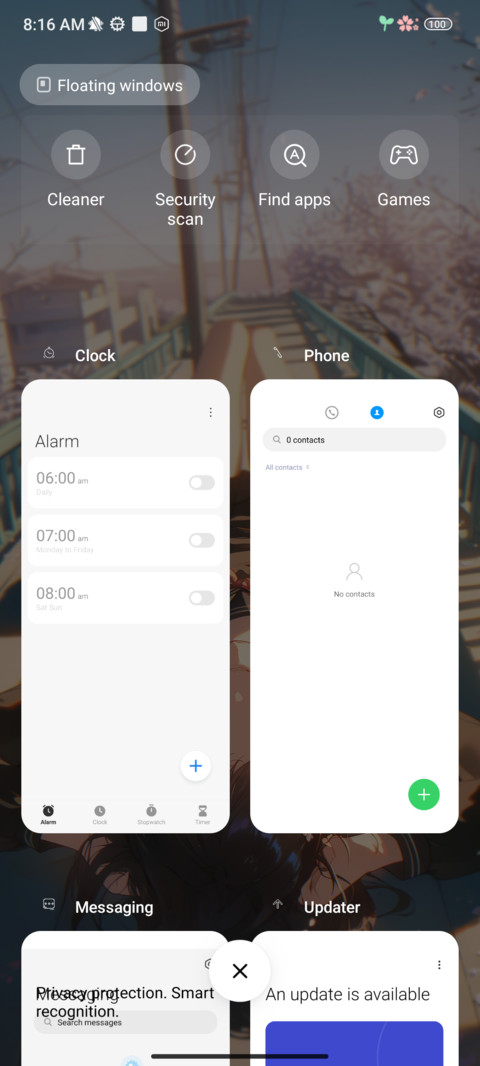 After school screenshot