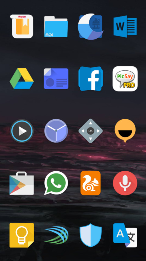 SimpleDarkFlame V10 screenshot