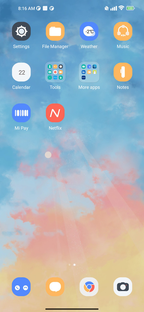 Color widget screenshot