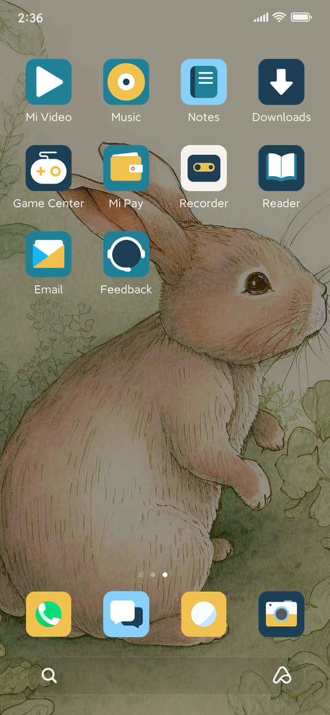 Painting rabbit screenshot
