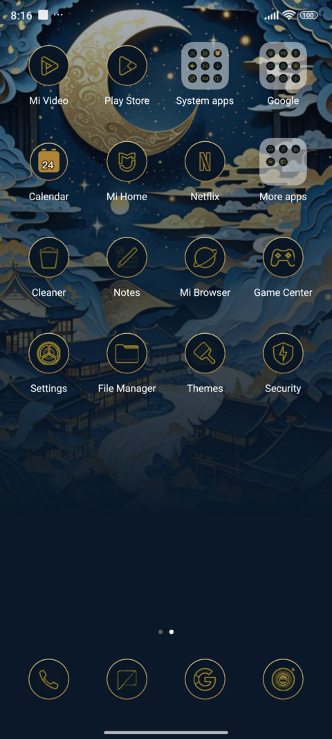 BLUE screenshot