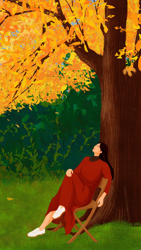 Autumn field rest 2 screenshot