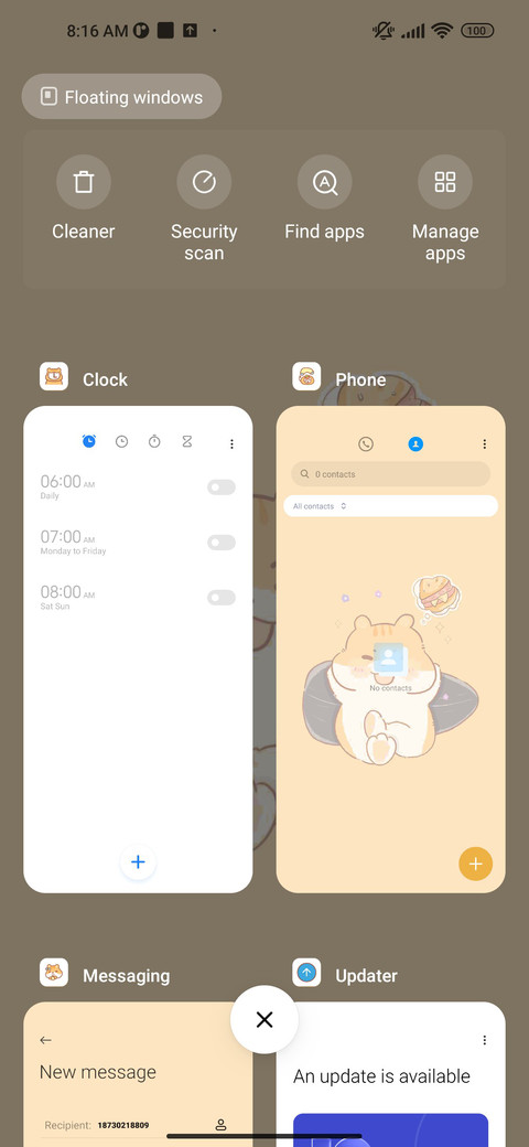 Moe hamster screenshot