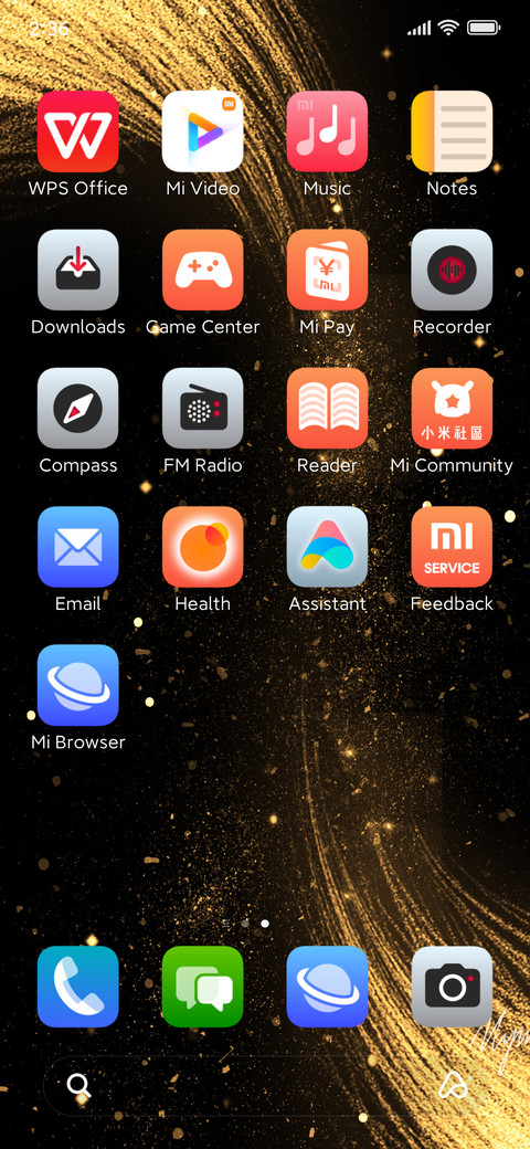 Golden Dust screenshot