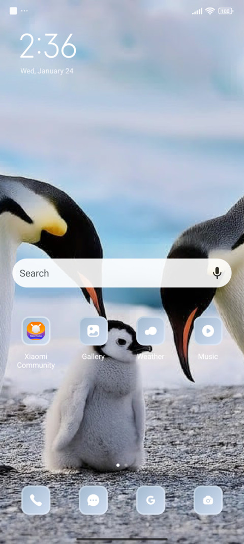 Penguin screenshot