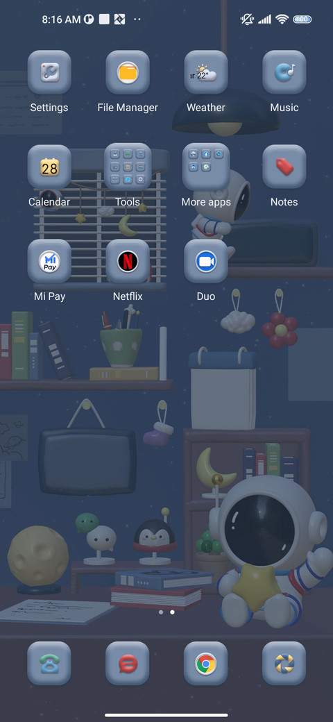 Your universe screenshot