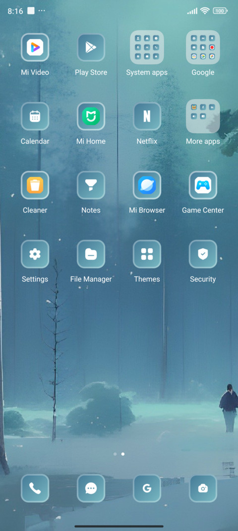 Winter screenshot