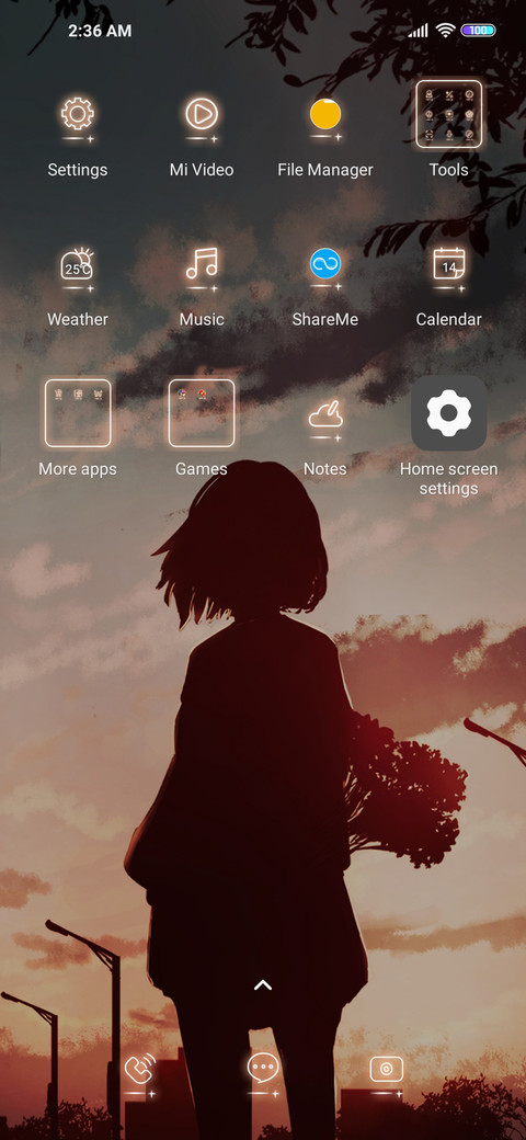 Lonely girl screenshot