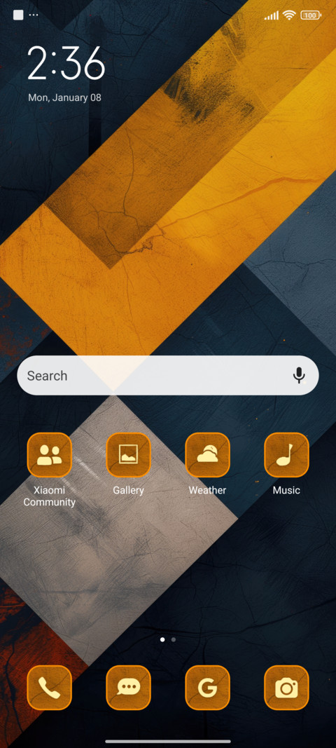 abstract geometry screenshot