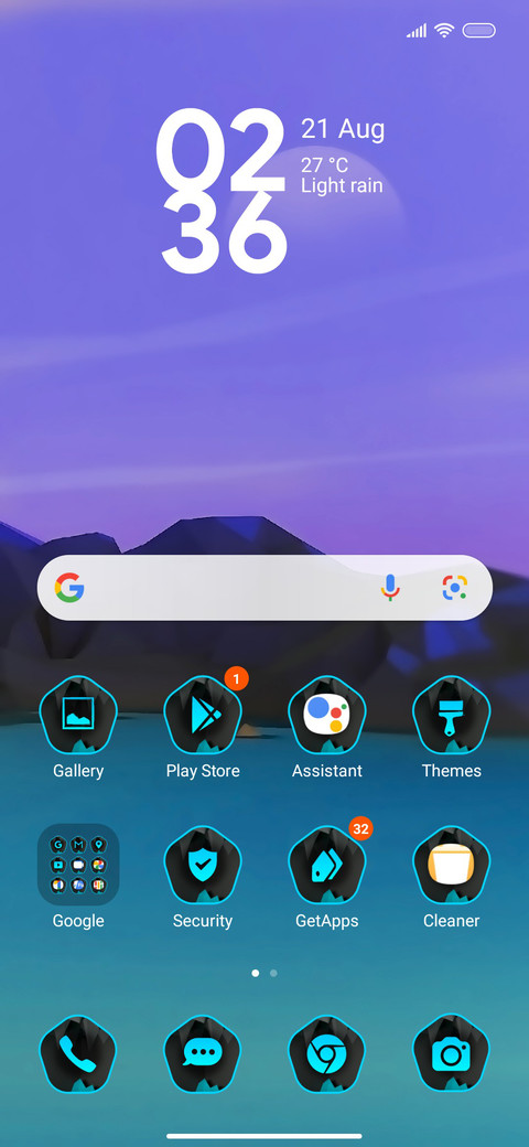 Minimal cool screenshot