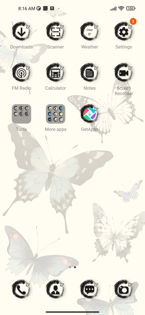 Butterfly dance screenshot