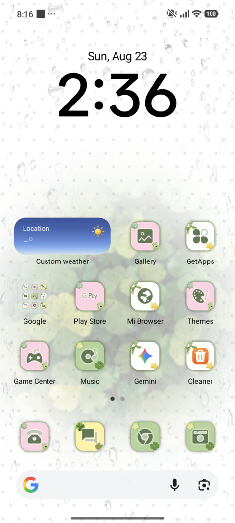 Lucky Clover OS screenshot