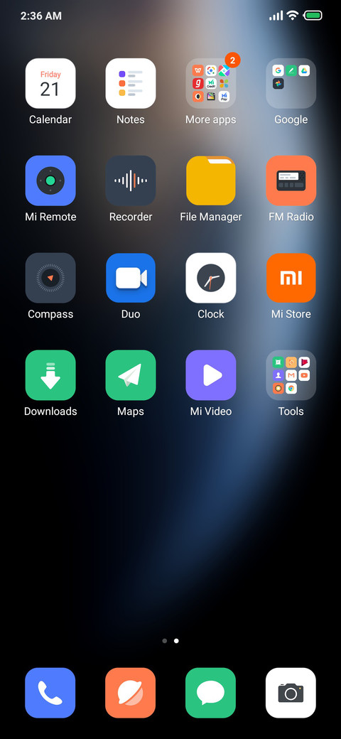 Minimal Ui screenshot