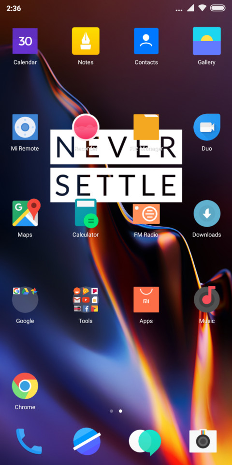 ONEPLUS 6T Dark_DWM19 screenshot