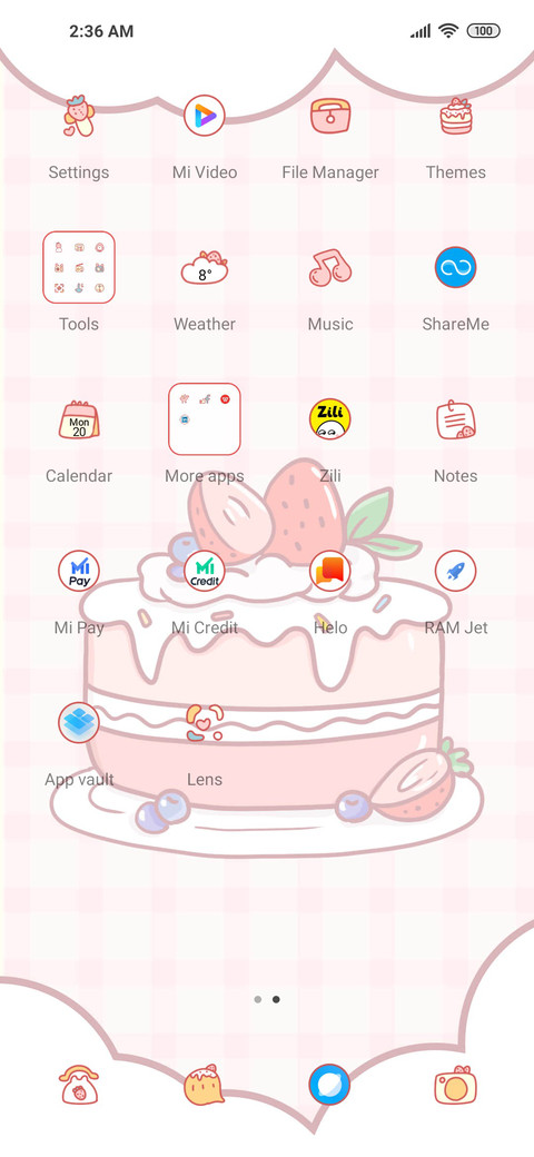 Heartwarming cake screenshot