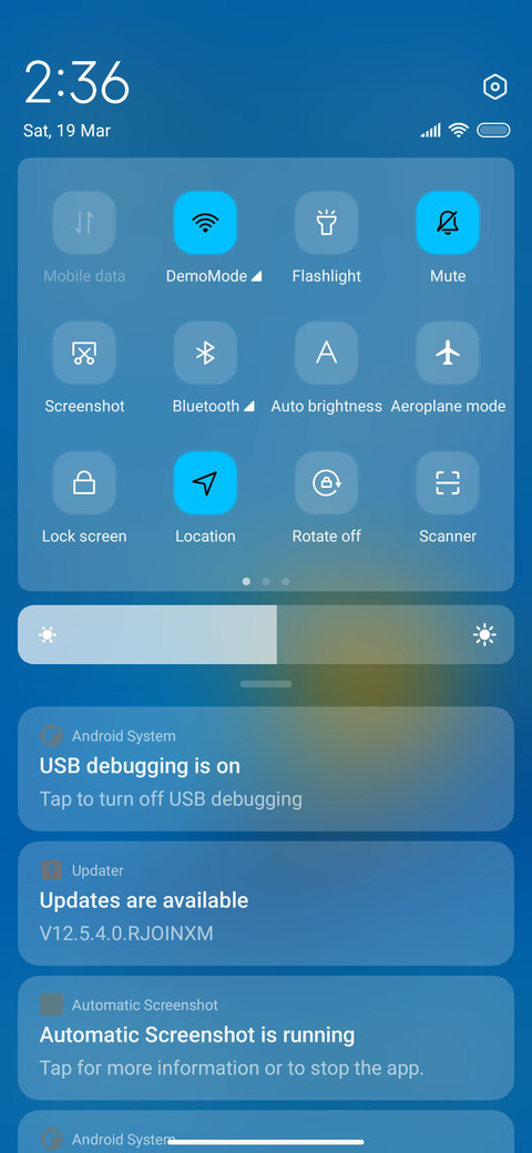 Minimal quo screenshot