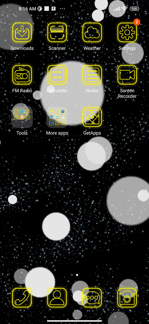 Misty Starry Night screenshot