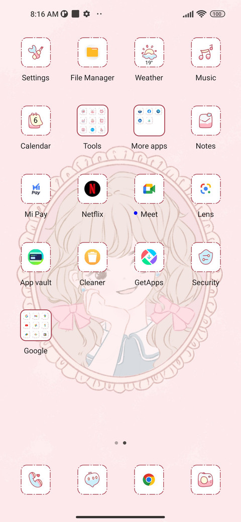 dressing table screenshot