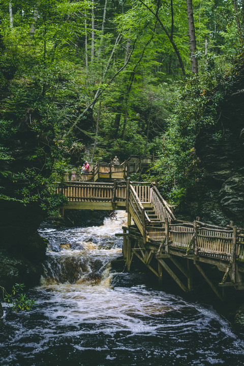 bridge-cascade-daylight-1293423 screenshot