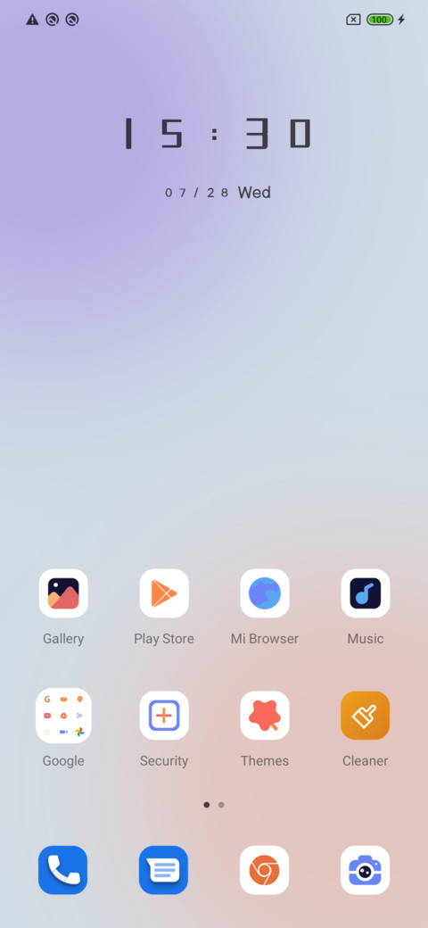 Orange Blue screenshot