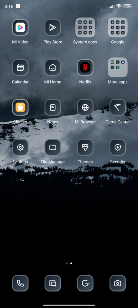 Snow screenshot