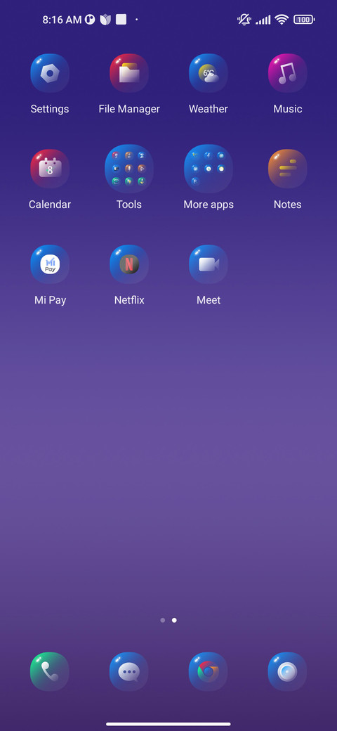 Simple Tricolor screenshot