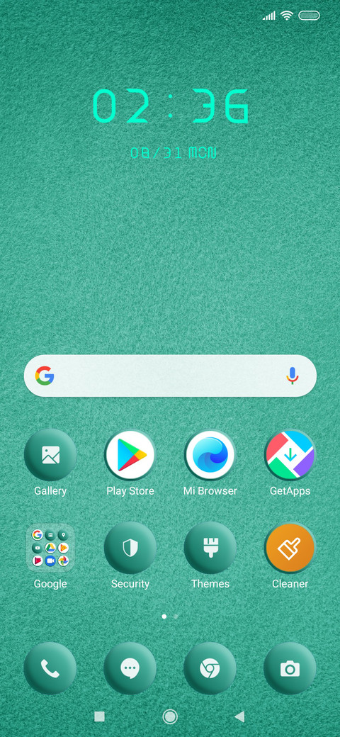 Green Turquoise_3MDS screenshot