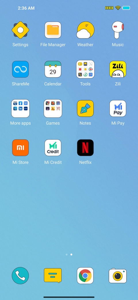 OLED screenshot