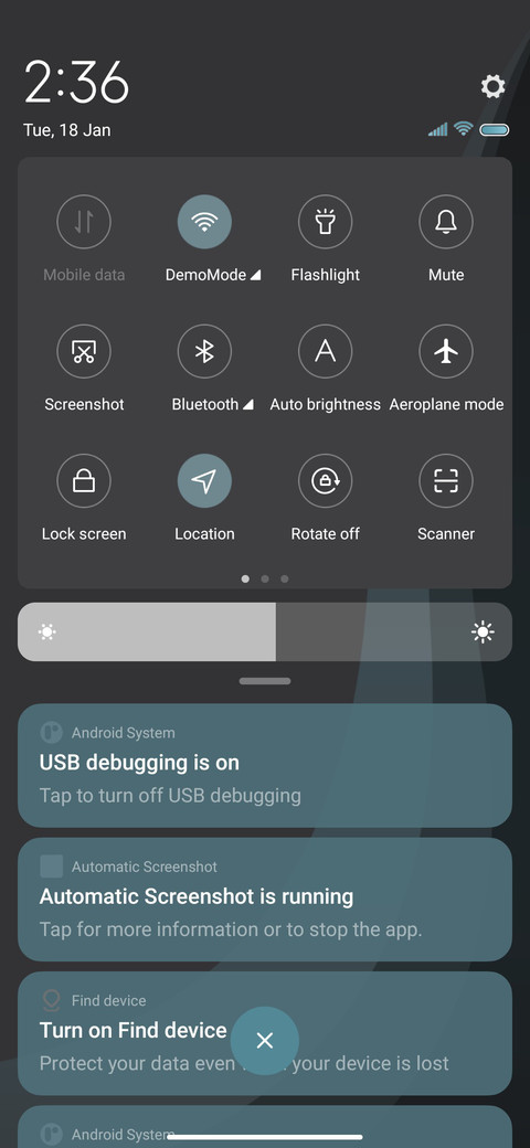 Inception screenshot