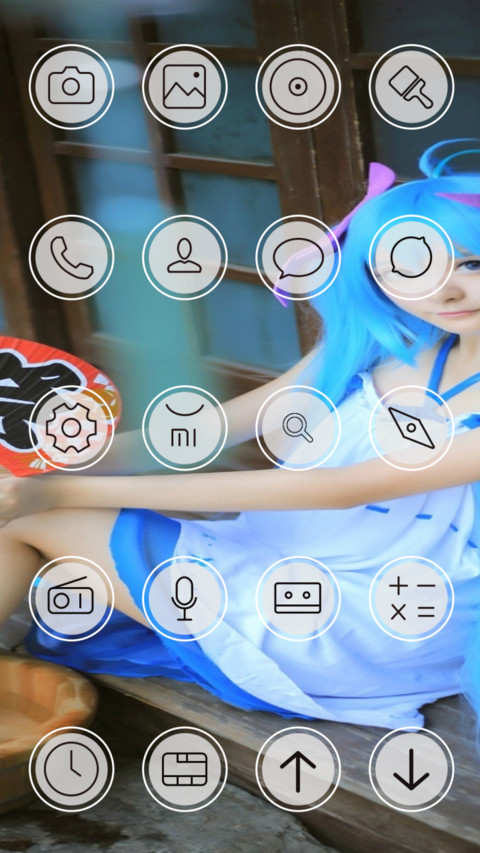 重力锁屏+徐娇cos【我们来了】 screenshot