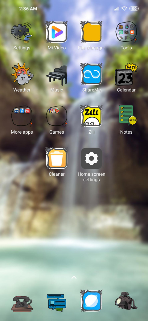 Official MIUI Theme_55 screenshot