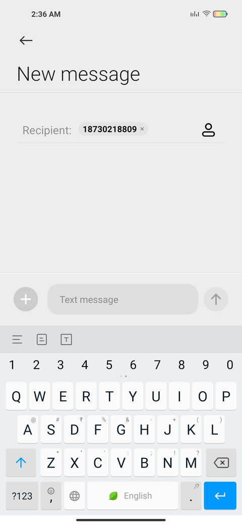 White screenshot