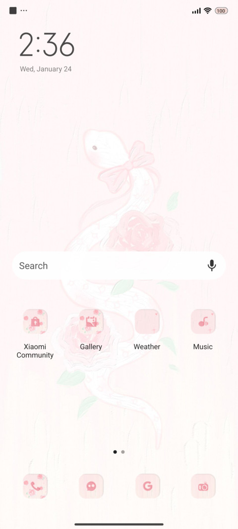 Snake flower screenshot