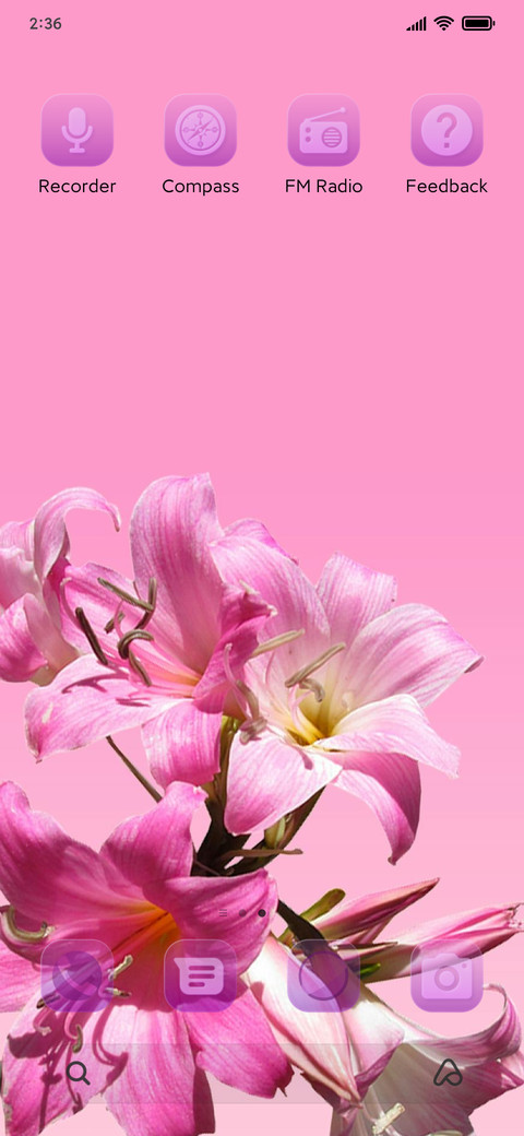 Pink Glass V screenshot
