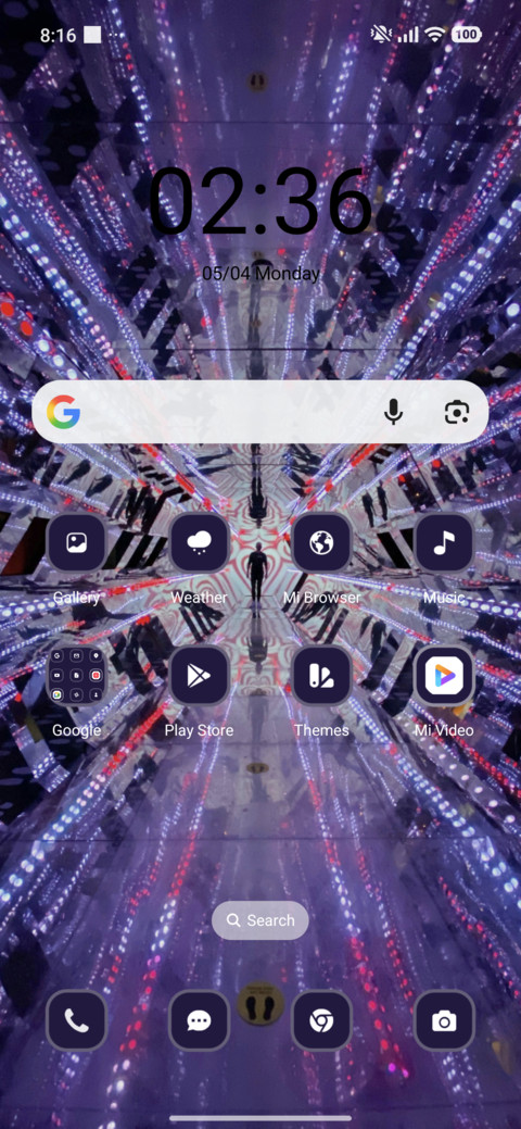 Human screenshot
