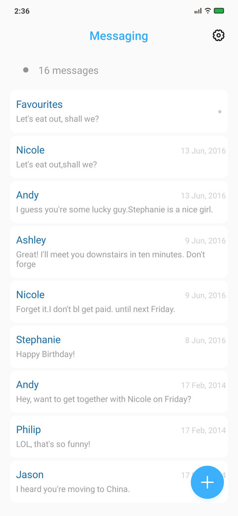 Blue and Grey screenshot
