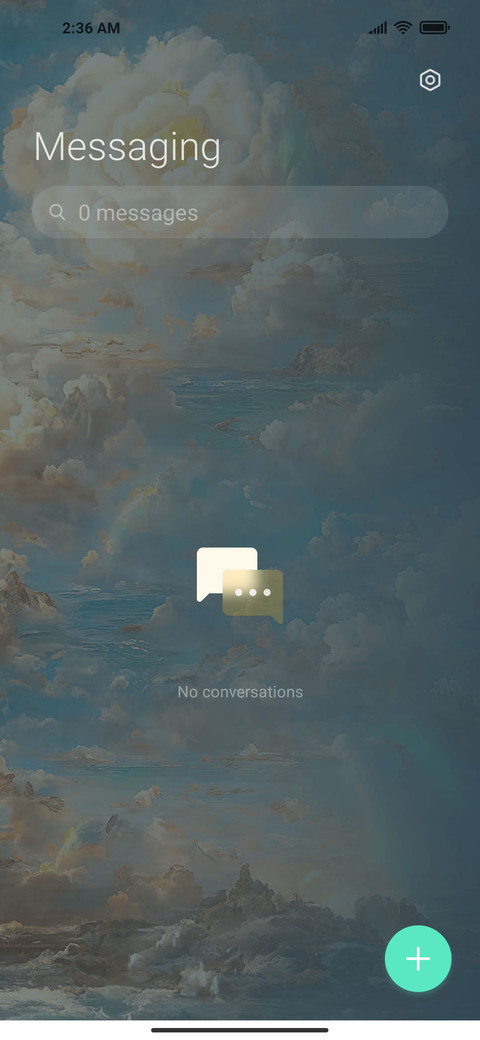 Cloud and mountain screenshot