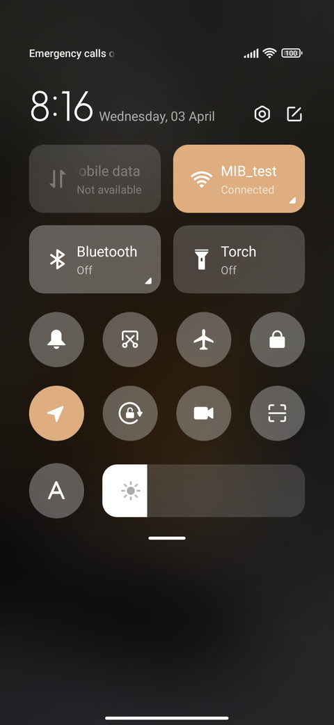 record schedule screenshot
