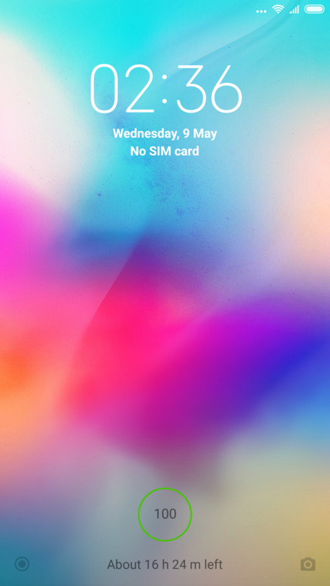 Android P DarkUi screenshot