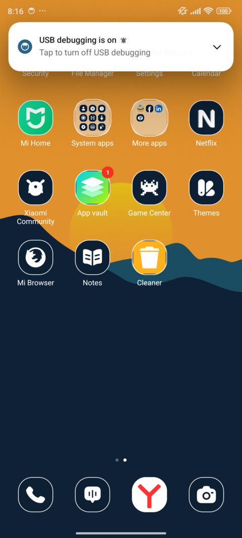 Hazy Sunset screenshot