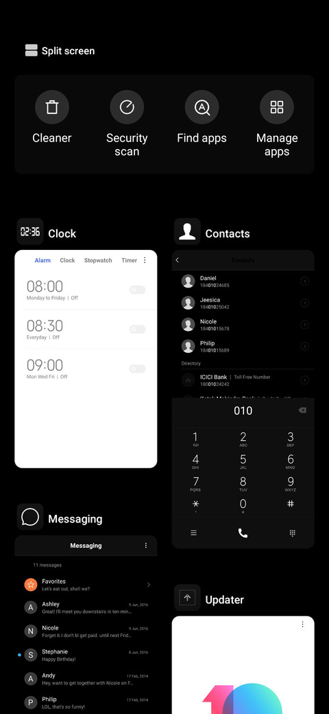 Black White screenshot