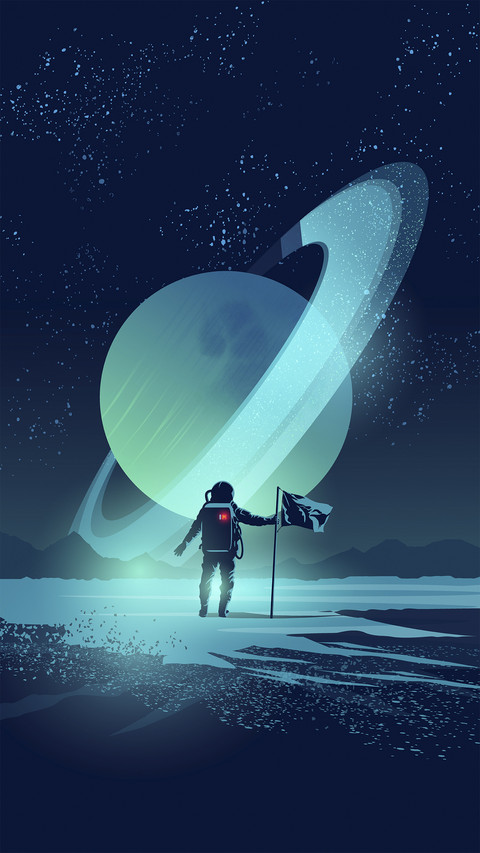 Astronaut in Deep Space screenshot