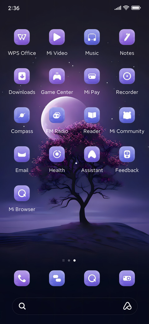 Purple Sky screenshot