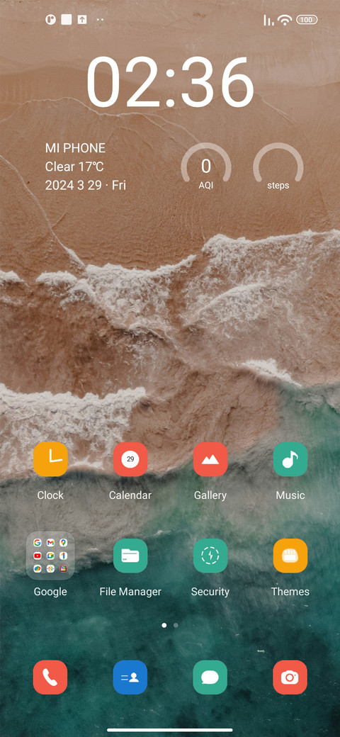 LiveWallpaper-sea screenshot