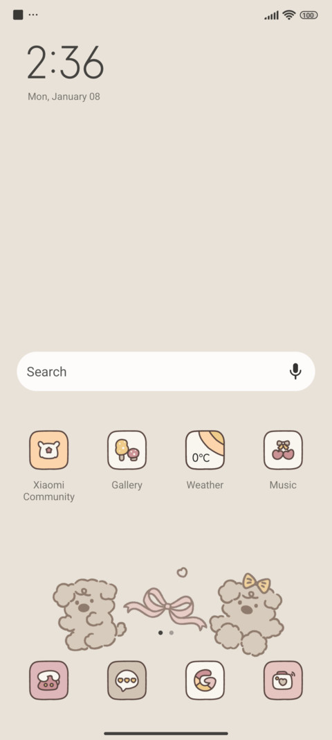 Curly Haired Dog screenshot