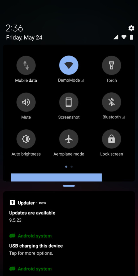 X Android 10 Q  Night Mode _DWM19 screenshot